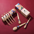 EIGSHOW Beauty ESSENTIAL SERIES - 7 PCS FRESHER BRUSH KIT WITH ECO-FRIENDLY CARTON CYLINDER BOX
